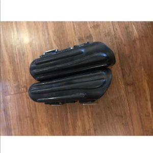 Black Davis Splint Boots